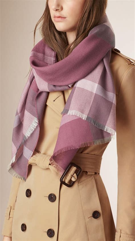 burberry black rayon & viscose scarf|Burberry wool jacket.